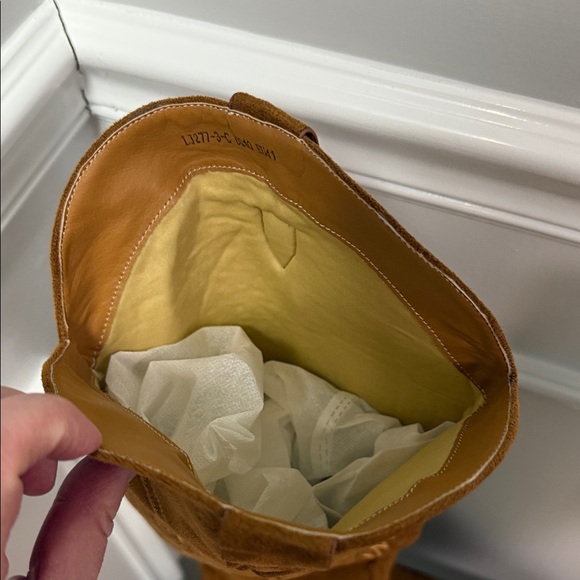 Brown Sueded Cowboy Boots - Picture 4 of 13